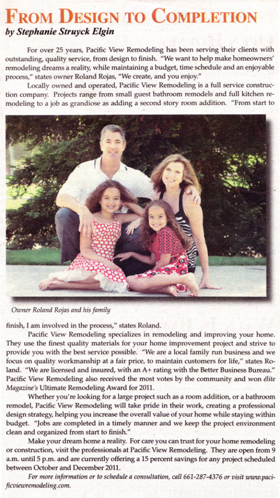Pacific View Article